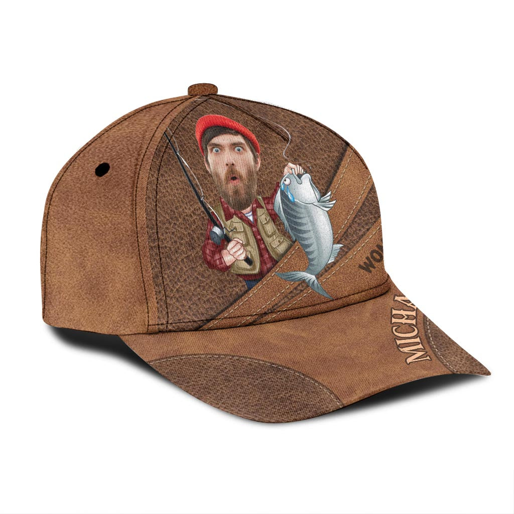 Woman Want Me, Fish Fear Me - Personalized Fishing Classic Cap