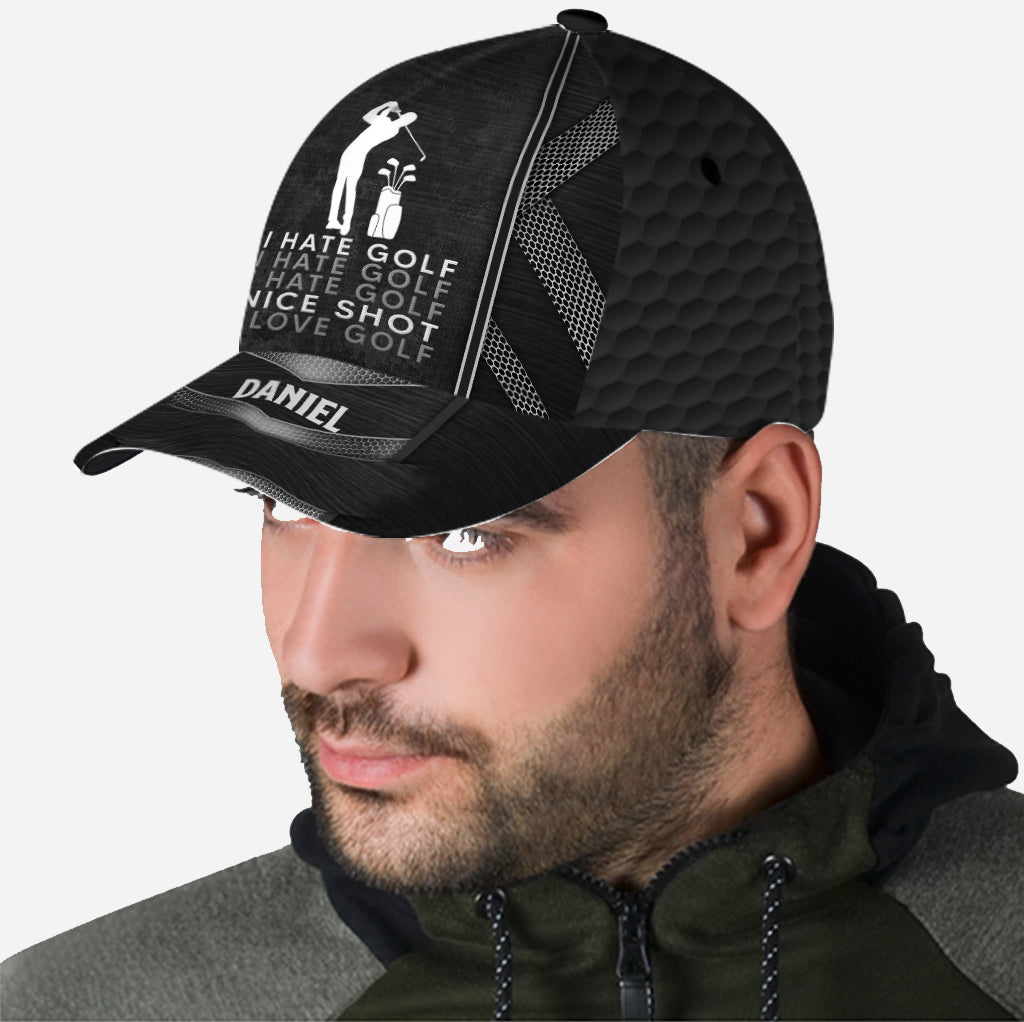 I Love Golf - Personalized Golf Classic Cap