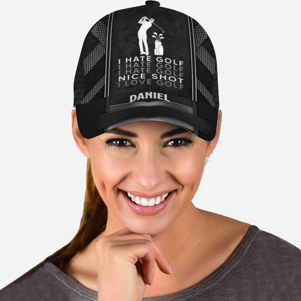 I Love Golf - Personalized Golf Classic Cap