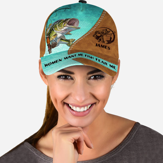 Women Want Me - Personalized Fishing Classic Cap