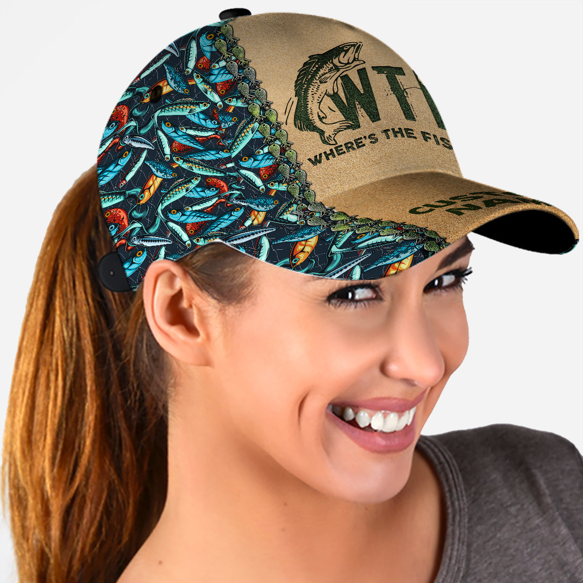 WTF - Personalized Fishing Classic Cap