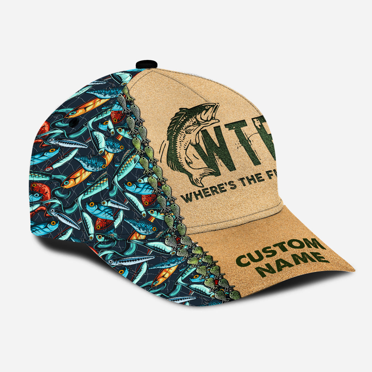 WTF - Personalized Fishing Classic Cap