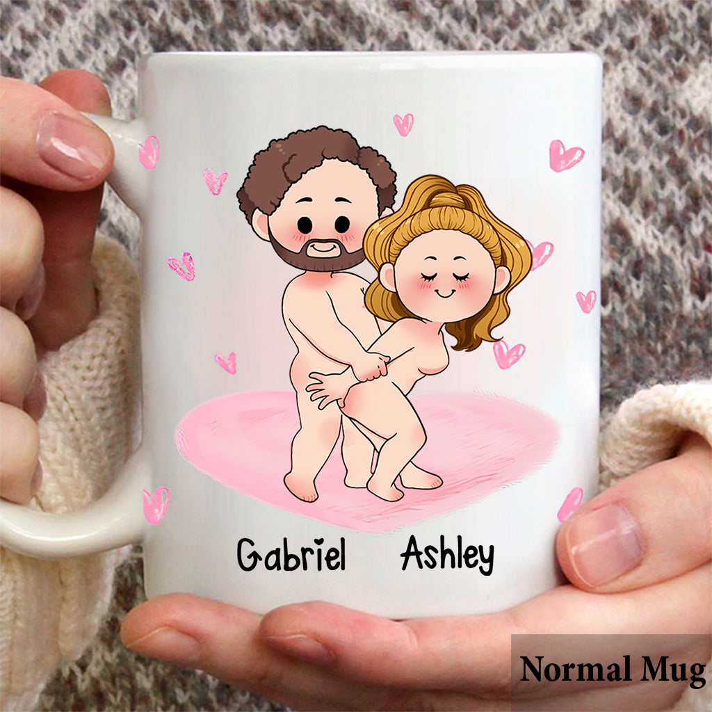 I Light Lipstick - Personalized Couple Mug