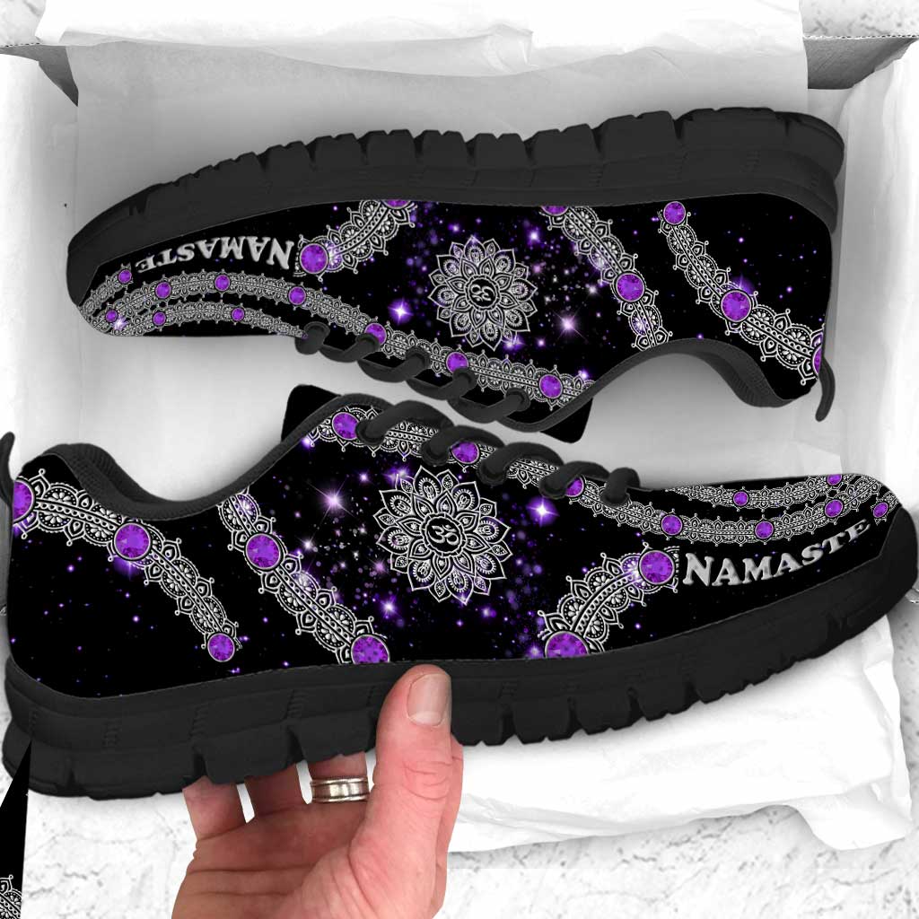Namaste Mandala 3D Printed Sneakers