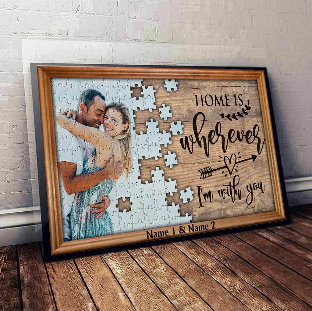 You're My Missing Puzzle - Personalized Couple Poster