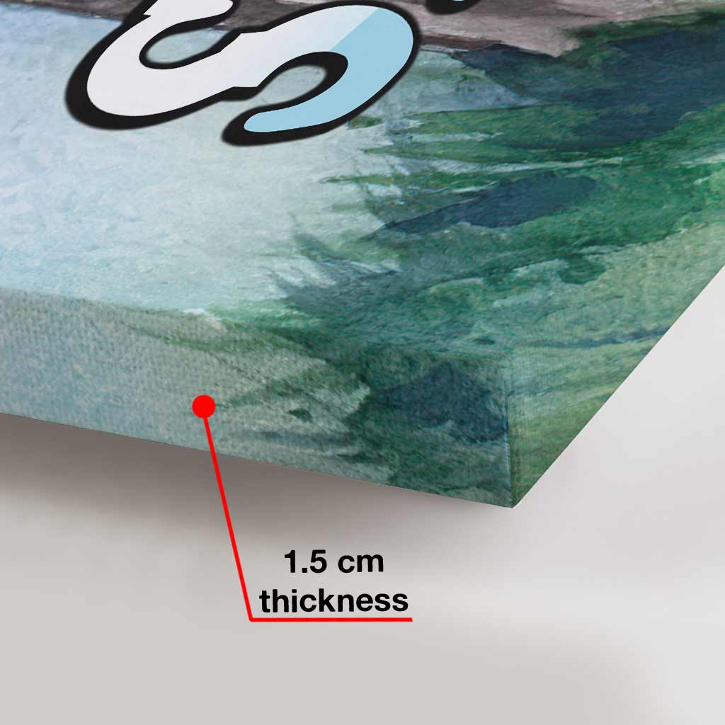 When I Think About Books - Canvas And Poster