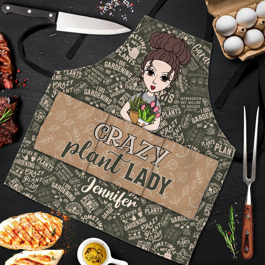Just A Girl Who Loves Gardening - Personalized Gardening Apron