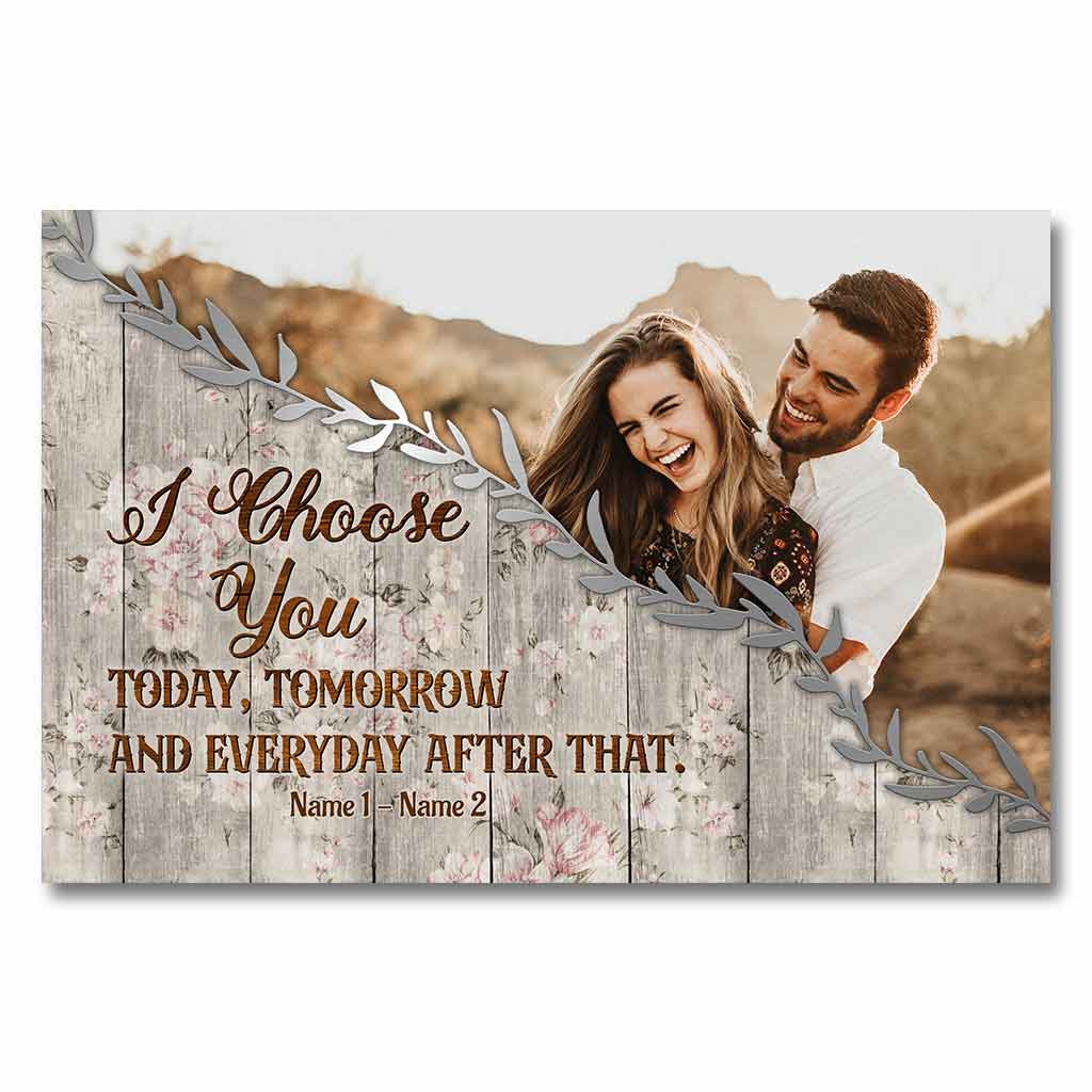 We Are Only Fated - Personalized Couple Poster