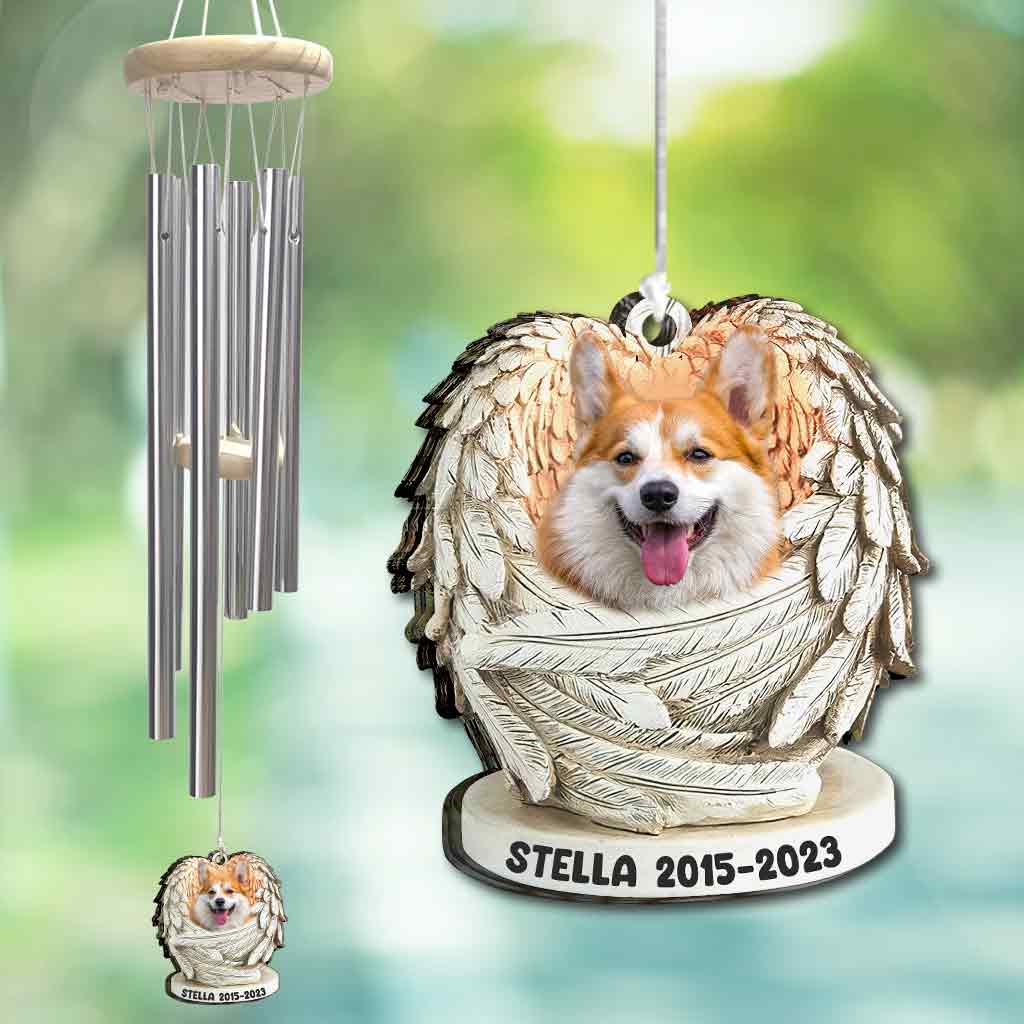 My Angel - Dog gift for who lose dog, who lose cat - Personalized Wind Chime