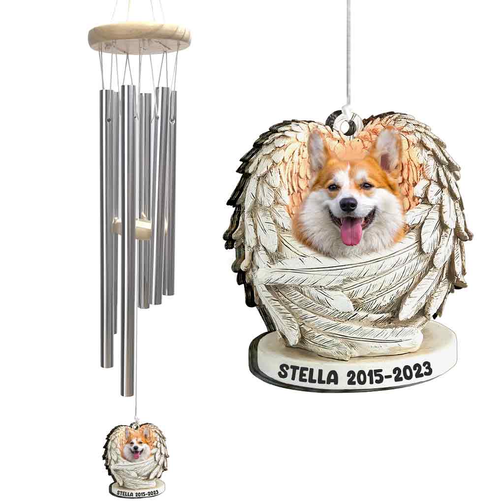 My Angel - Dog gift for who lose dog, who lose cat - Personalized Wind Chime