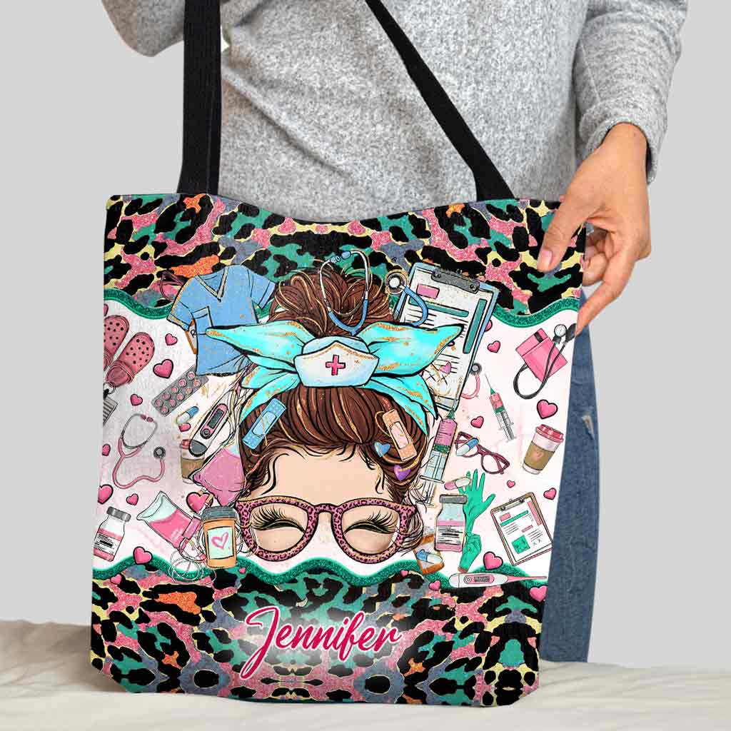 Nurse Life - Personalized Nurse Tote Bag