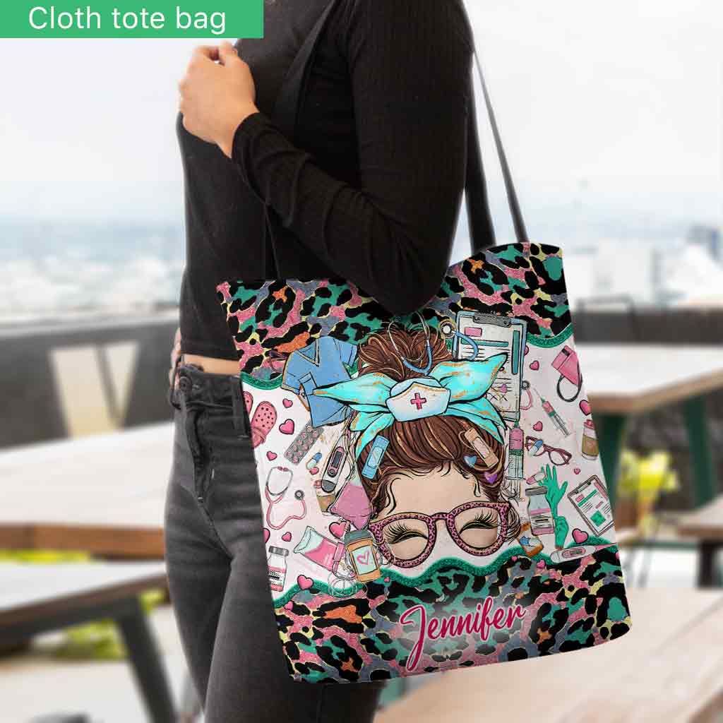 Nurse Life - Personalized Nurse Tote Bag