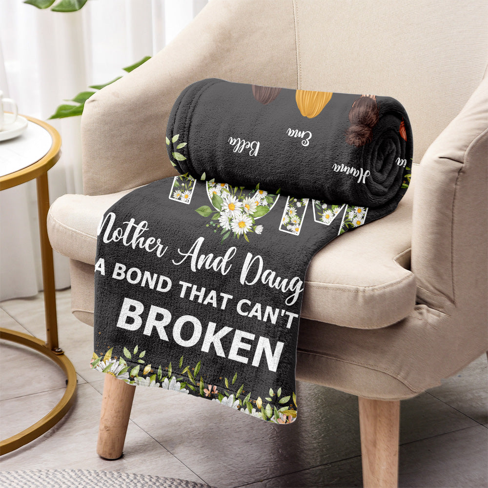Love You Mom - Personalized Mother's Day Mother Blanket
