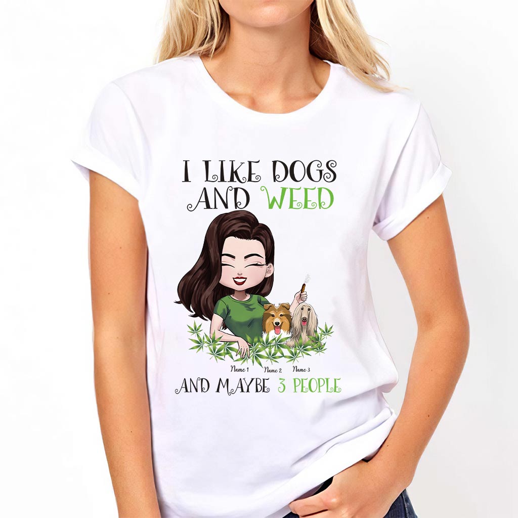 I Like Dogs - Personalized Dog T-shirt and Hoodie