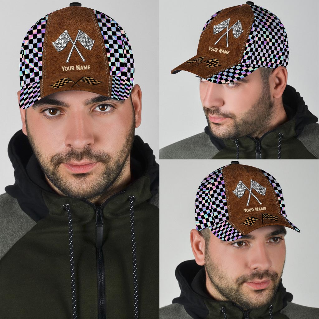 Racing Hologram Personalized Classic Cap