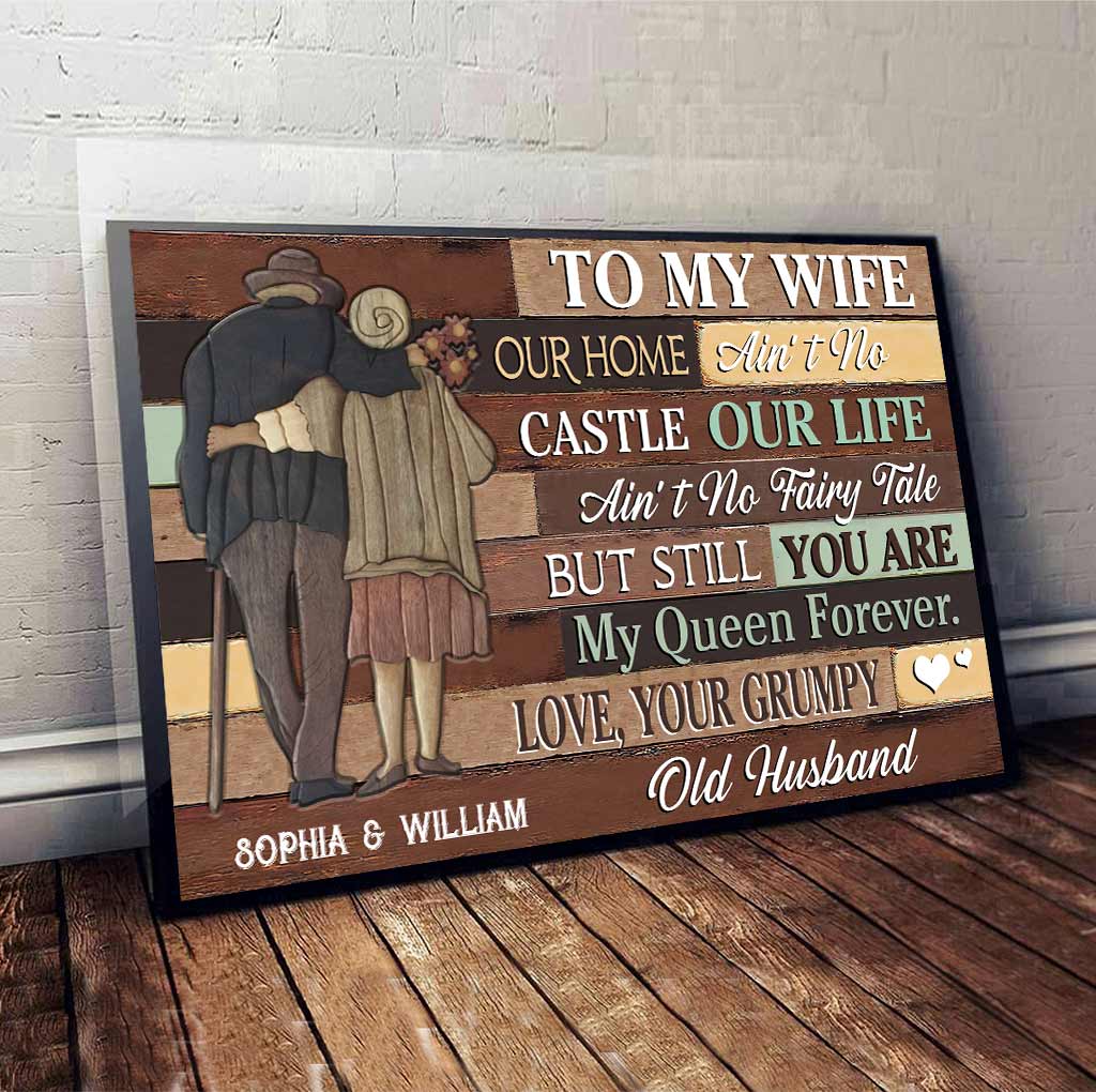 Love You Longer - Personalized Couple Poster