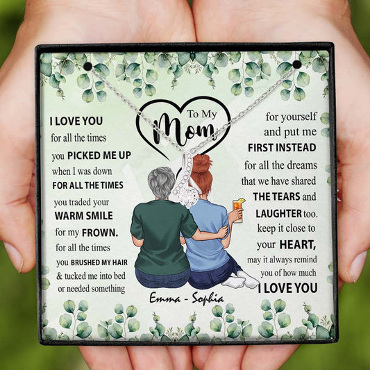 To My Mom - Personalized Mother’s Day Mother Necklace