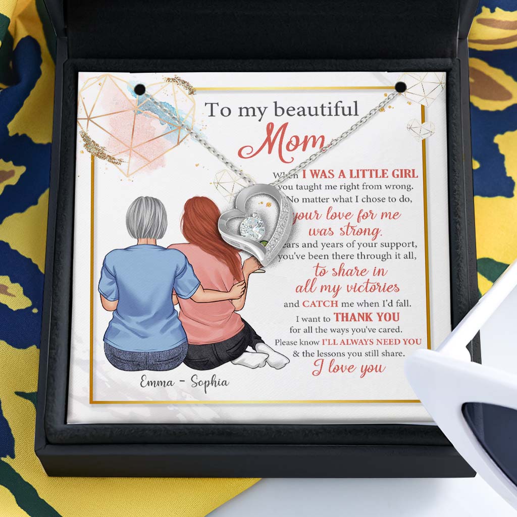 To My Mom - Personalized Mother’s Day Mother Necklace