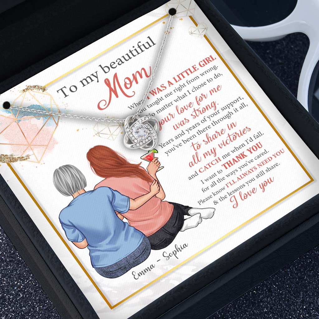 To My Mom - Personalized Mother’s Day Mother Necklace