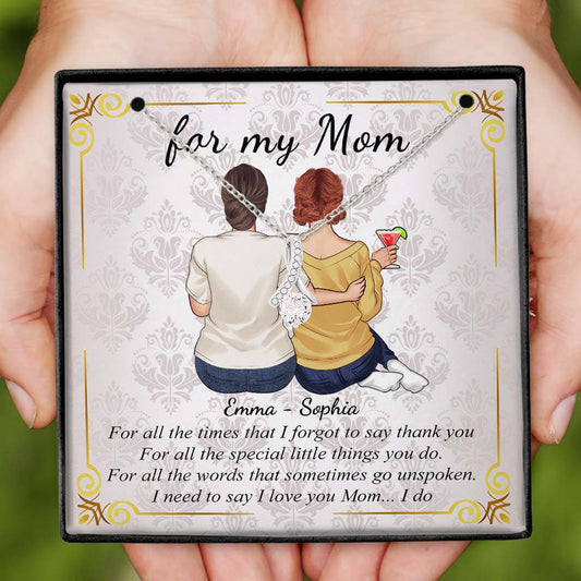 For My Mom - Personalized Mother’s Day Mother Necklace
