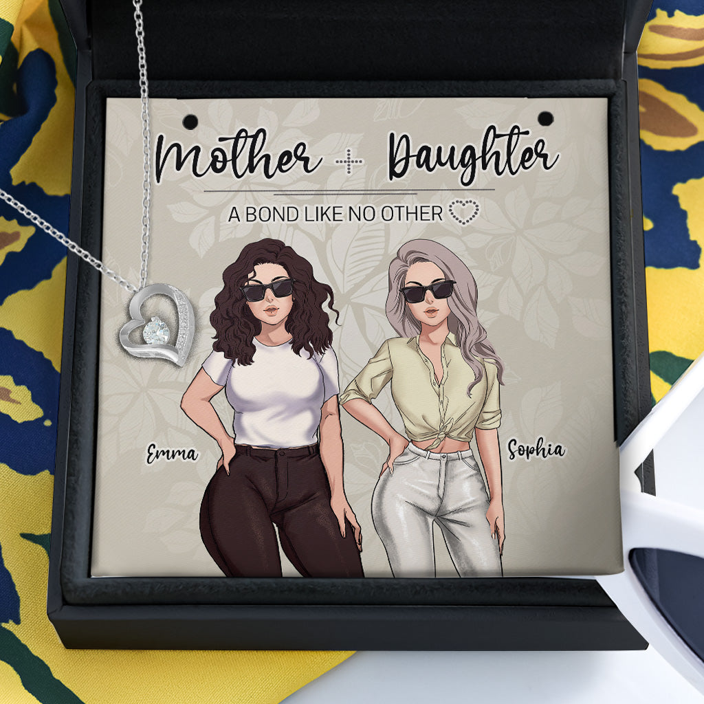 Mother And Daughter - Personalized Mother's Day Mother Necklace