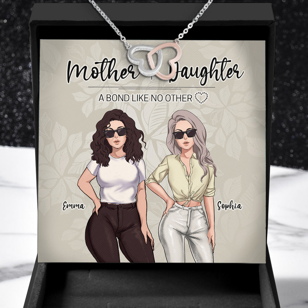 Mother And Daughter - Personalized Mother's Day Mother Necklace
