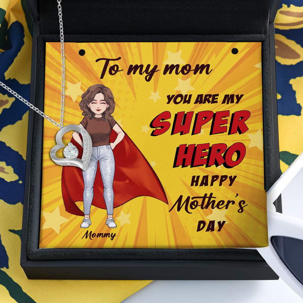 You Are My Superhero - Personalized Mother’s Day Mother Necklace