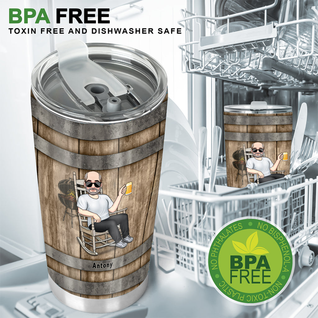 That's What I Do - Personalized Father Tumbler