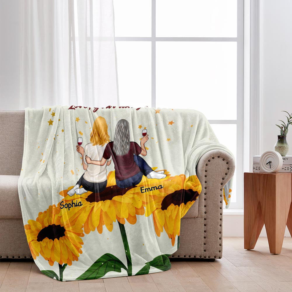 You're My Sunshine - Personalized Mother's day Mother Blanket