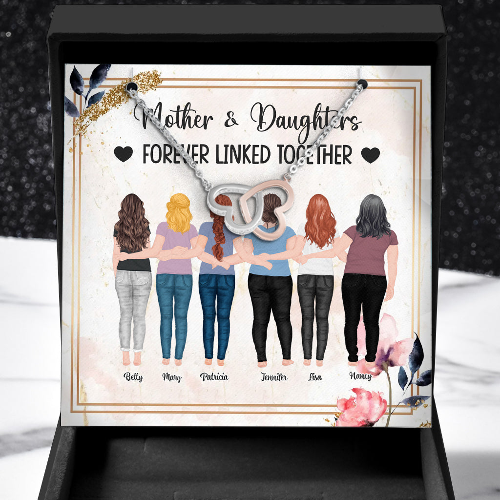 Mother And Daughter - Personalized Mother's Day Mother Necklace