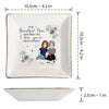 To My Beautiful Mom - Personalized Mother&#39;s Day Mother Jewelry Dish