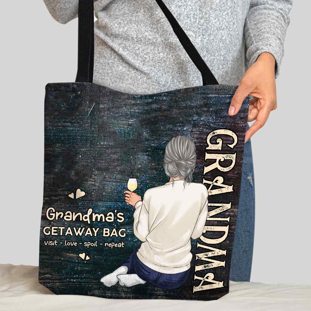 Grandma’s Getaway Bag - Personalized Grandma Tote Bag