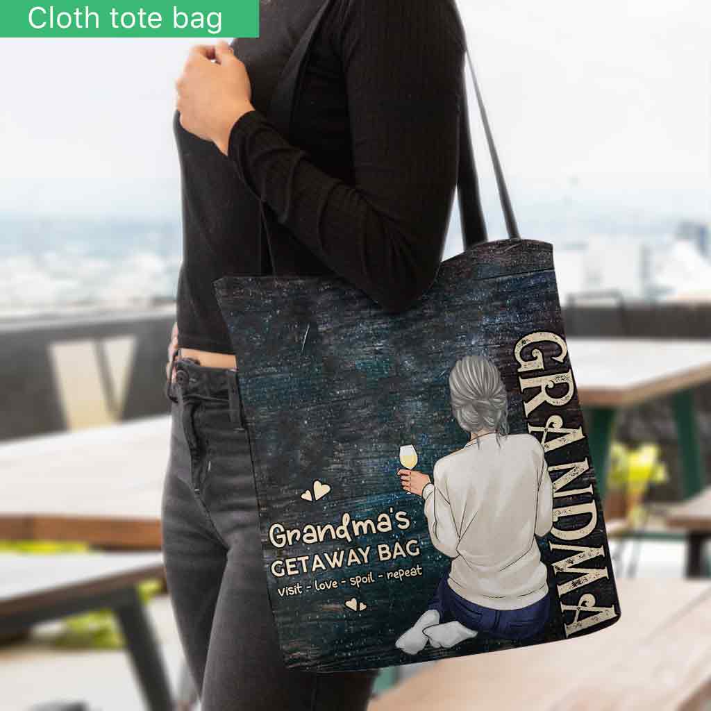 Grandma’s Getaway Bag - Personalized Grandma Tote Bag