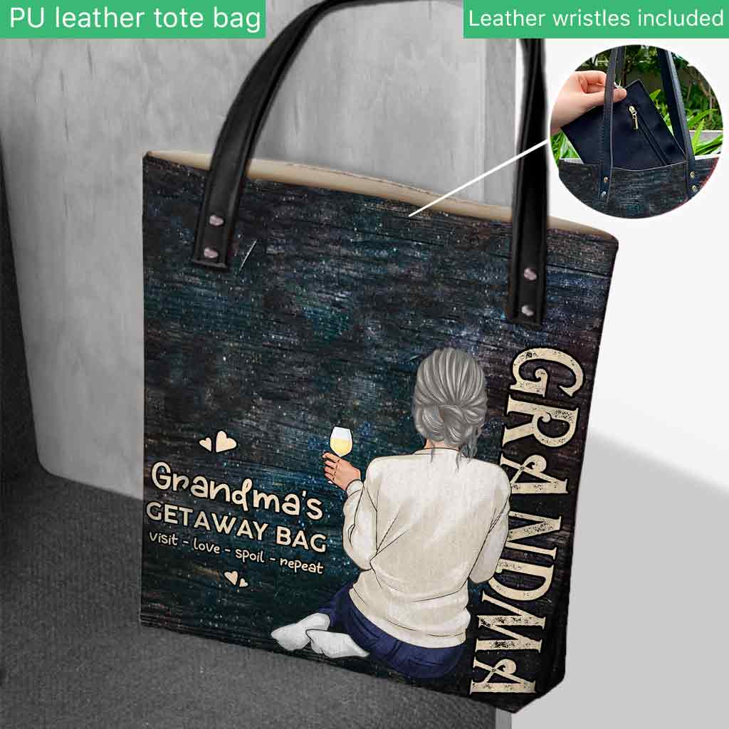 Grandma’s Getaway Bag - Personalized Grandma Tote Bag