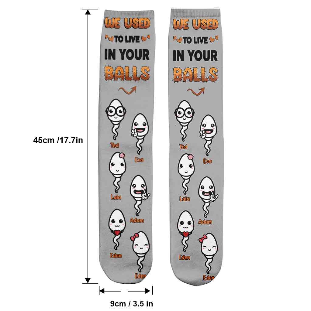 Seems Like Just Yesterday - Personalized Father Socks