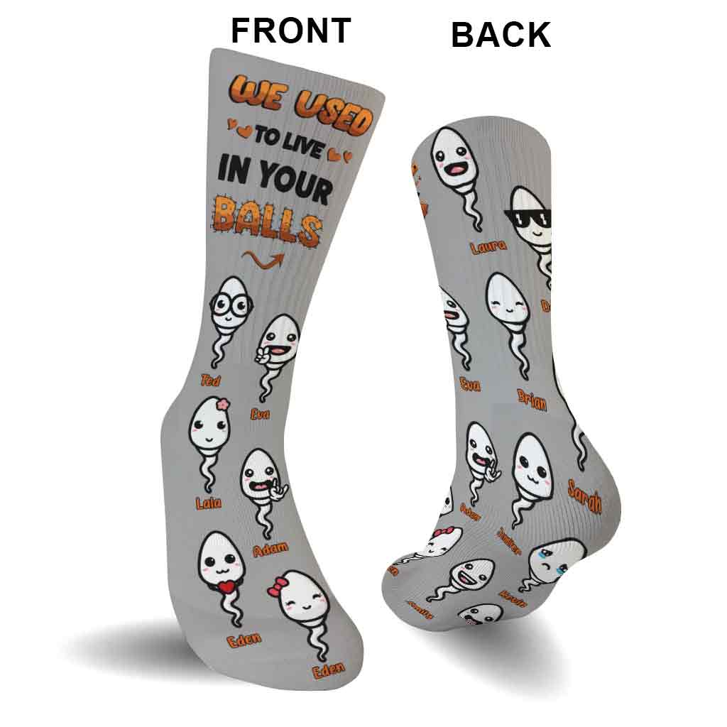 Seems Like Just Yesterday - Personalized Father Socks