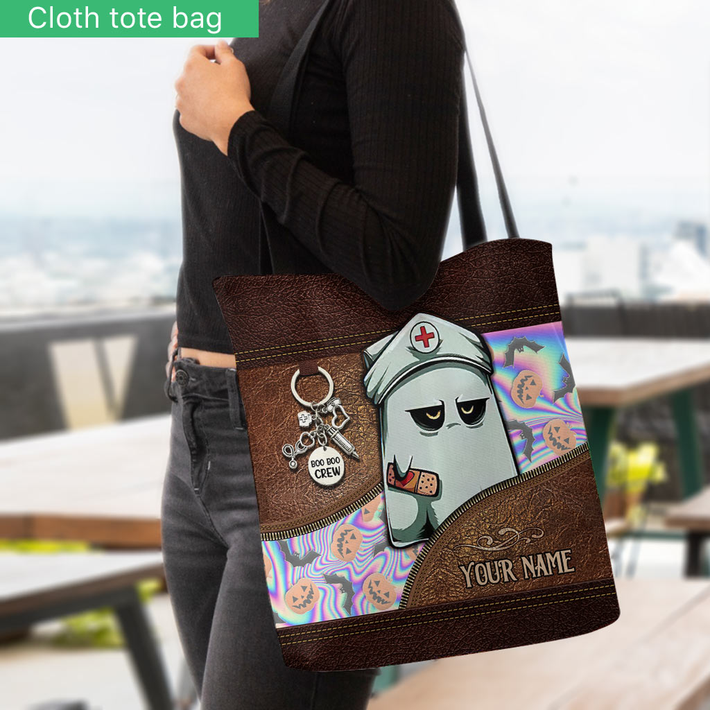 Krankenschwester Boo Bee – Personalisierte Tragetasche für Krankenschwestern