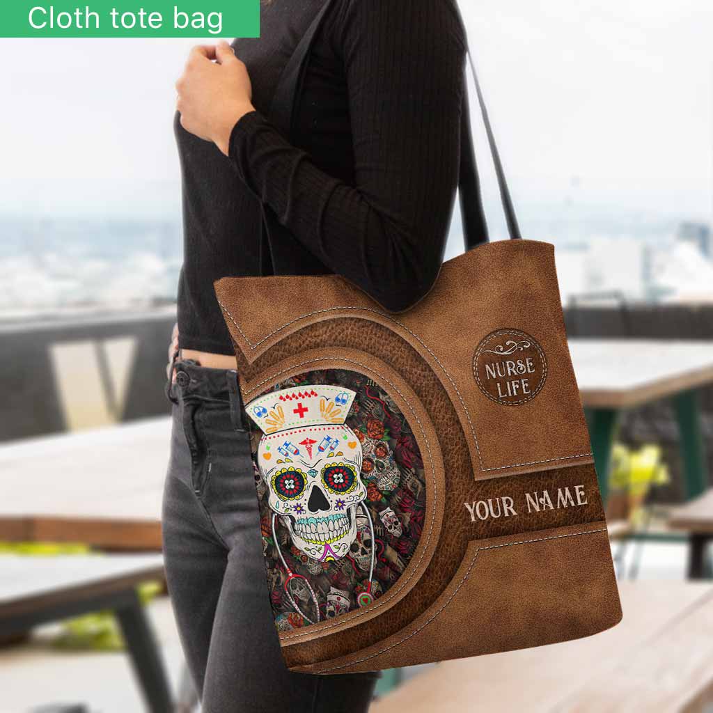Nurse Life – Personalisierte Tragetasche für Krankenschwestern
