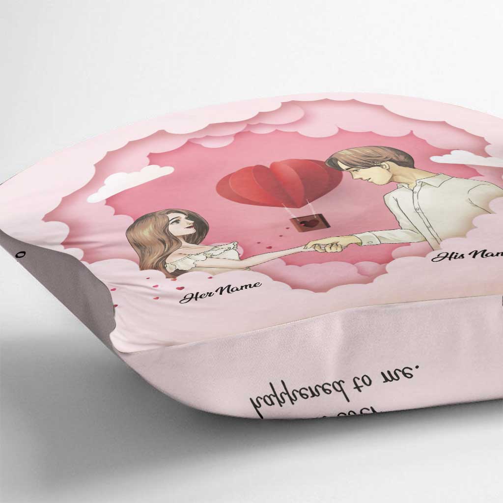 The Best Ones Have Been With You - Personalized Couple Throw Pillow