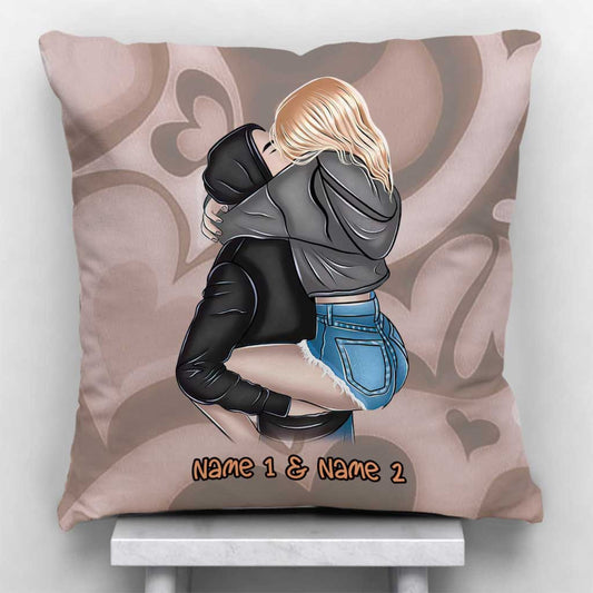 I Do Believe In Fate And Destiny - Personalized Couple Throw Pillow