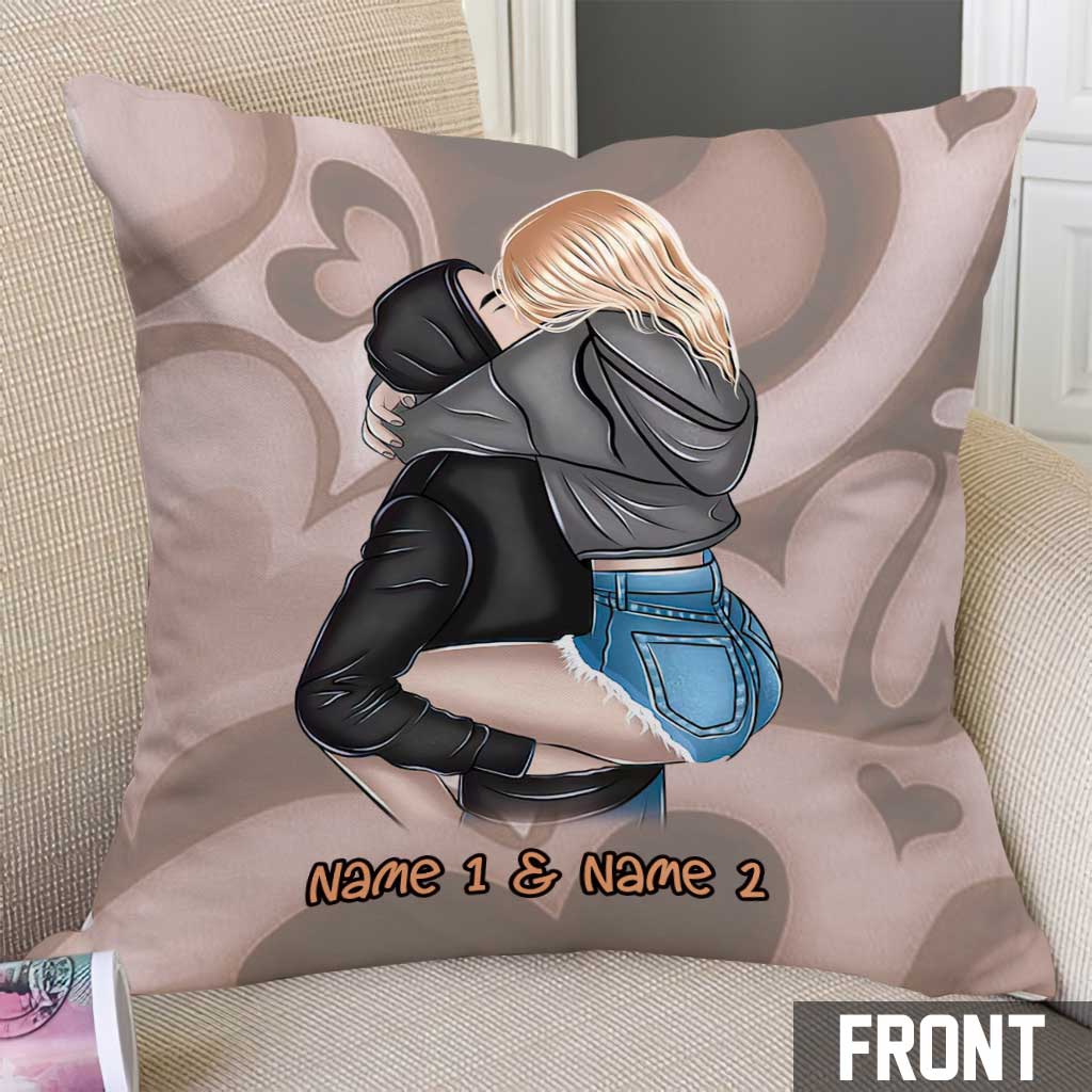 I Do Believe In Fate And Destiny - Personalized Couple Throw Pillow