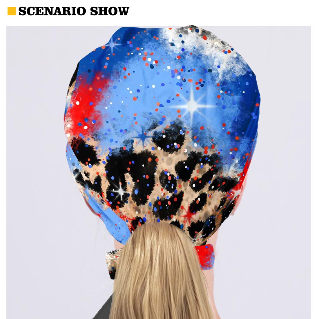 Amerikanischer Stolz auf Krankenschwestern – Personalisierte OP-Haube