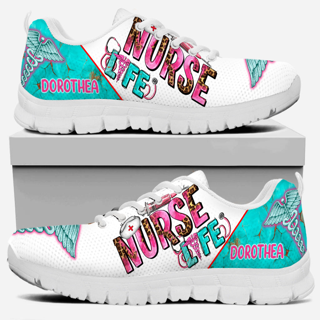 Western Nurse Proud - Personalized Nurse Sneakers