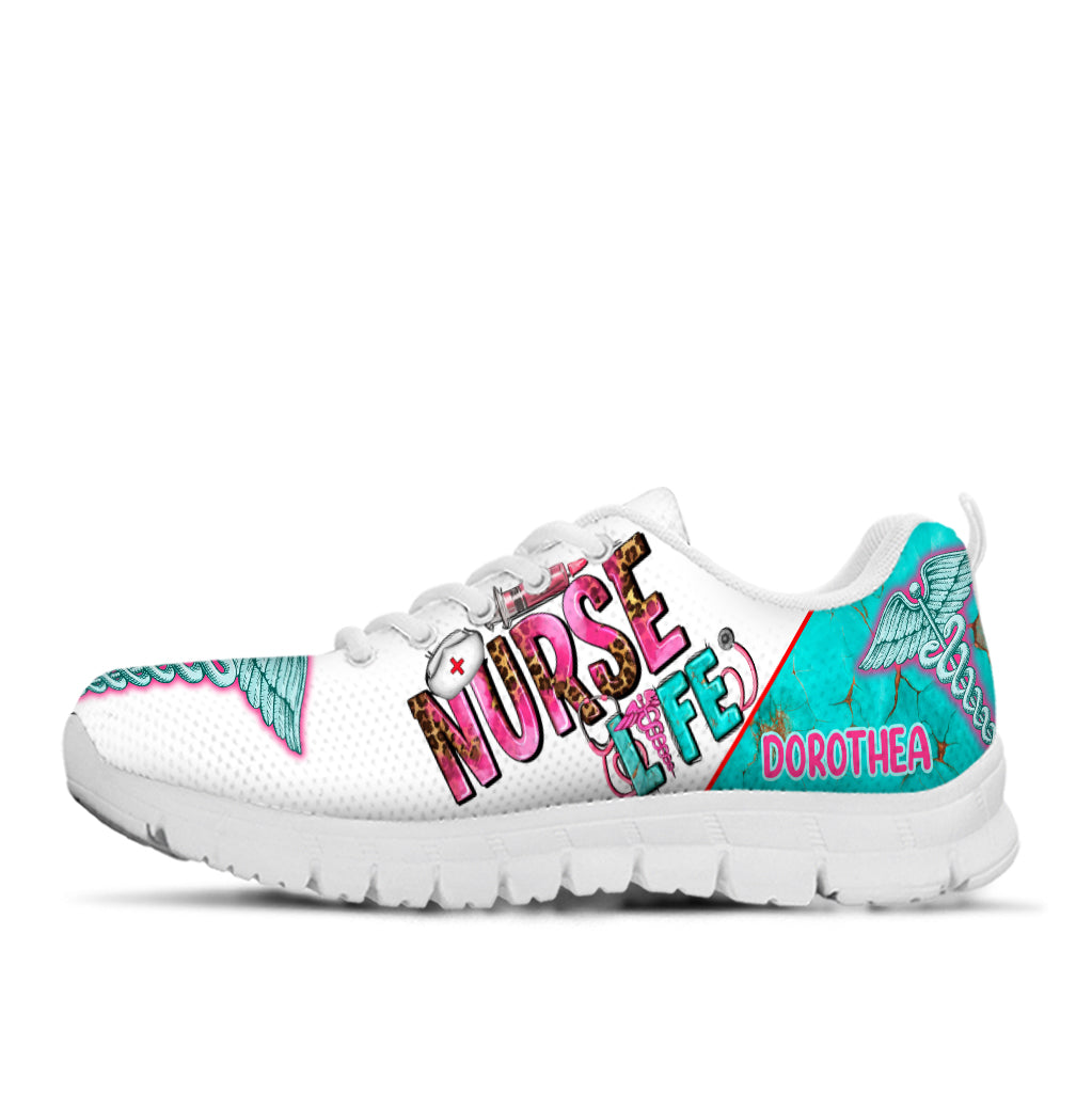 Western Nurse Proud - Personalized Nurse Sneakers