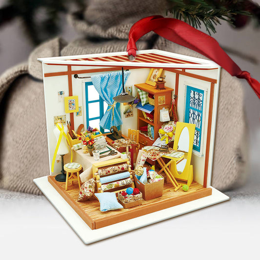 Nähzimmer - Weihnachtsschmuck (beidseitig bedruckt)