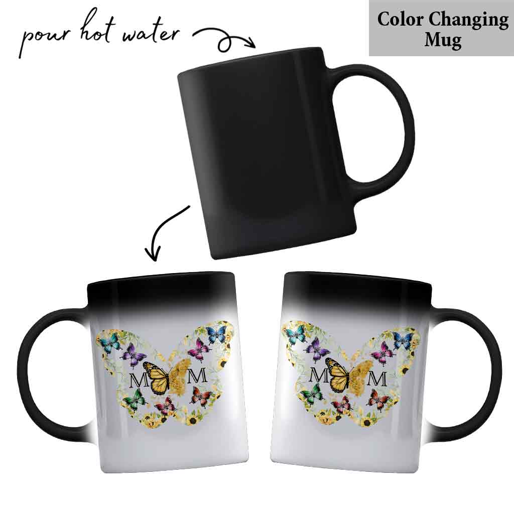 Mom Butterfly - Personalized Mother Mug