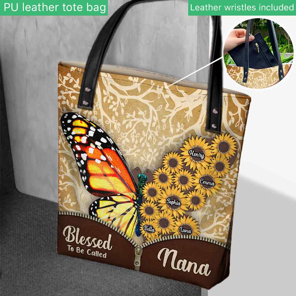 Nana's Little Sunshine - Personalized Grandma Tote Bag