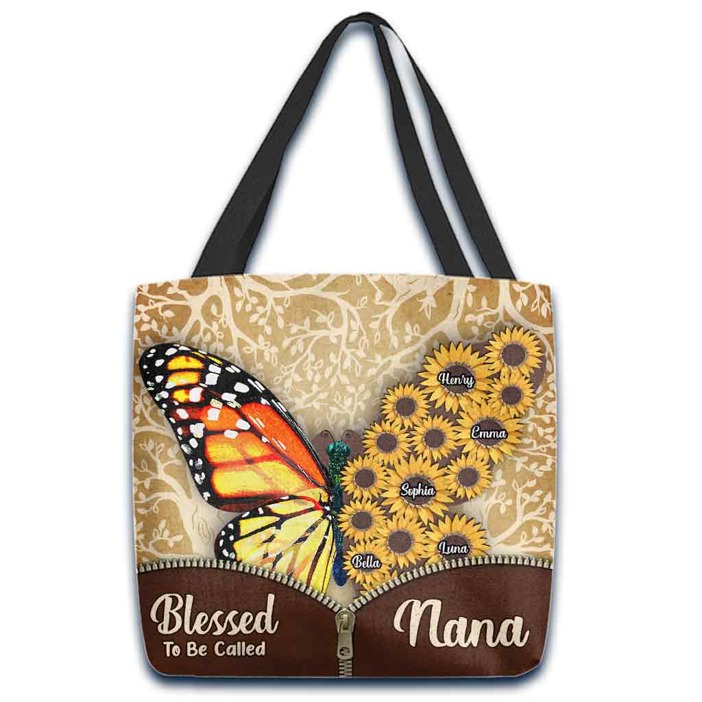 Nana's Little Sunshine - Personalized Grandma Tote Bag
