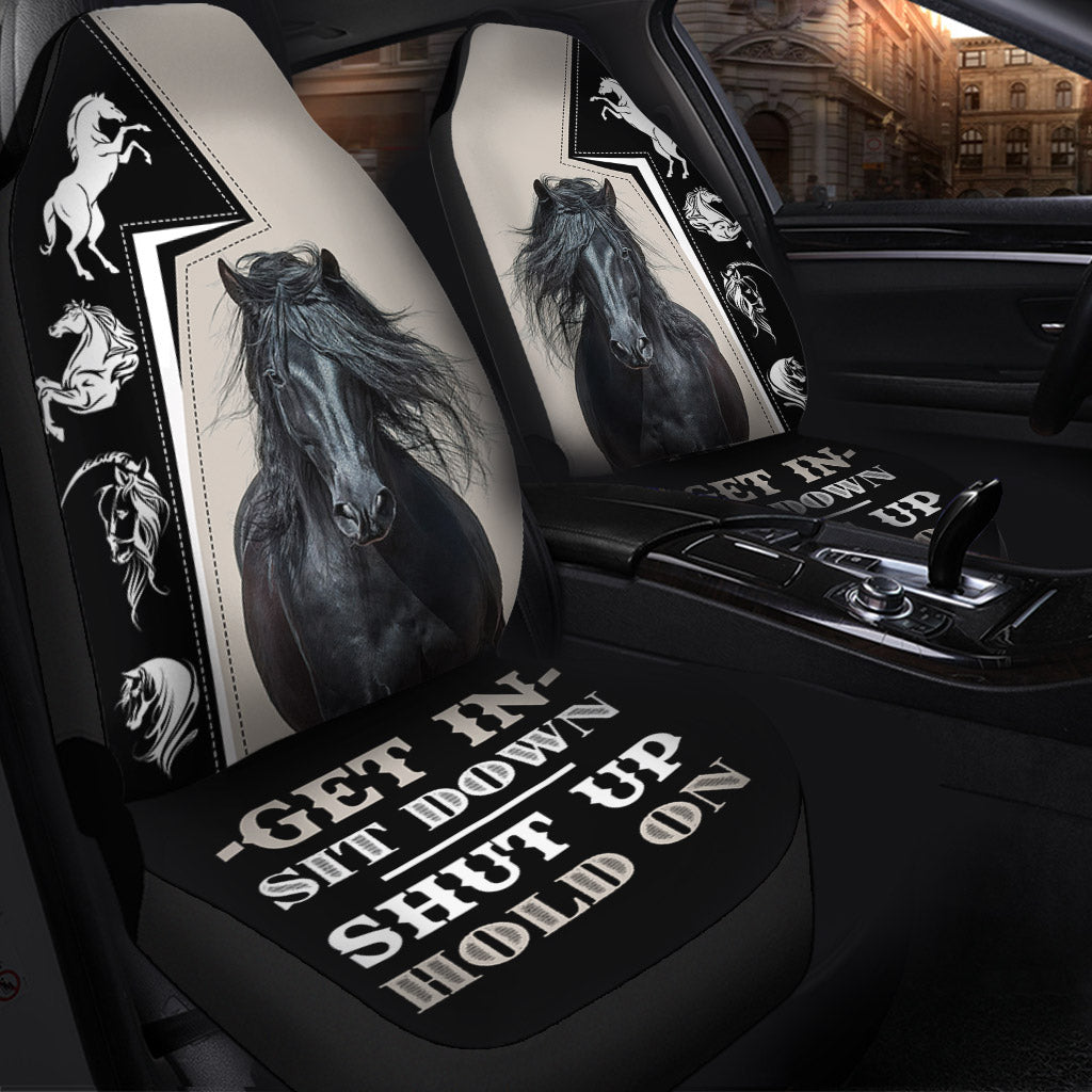 Running Horse Horse Seat Covers