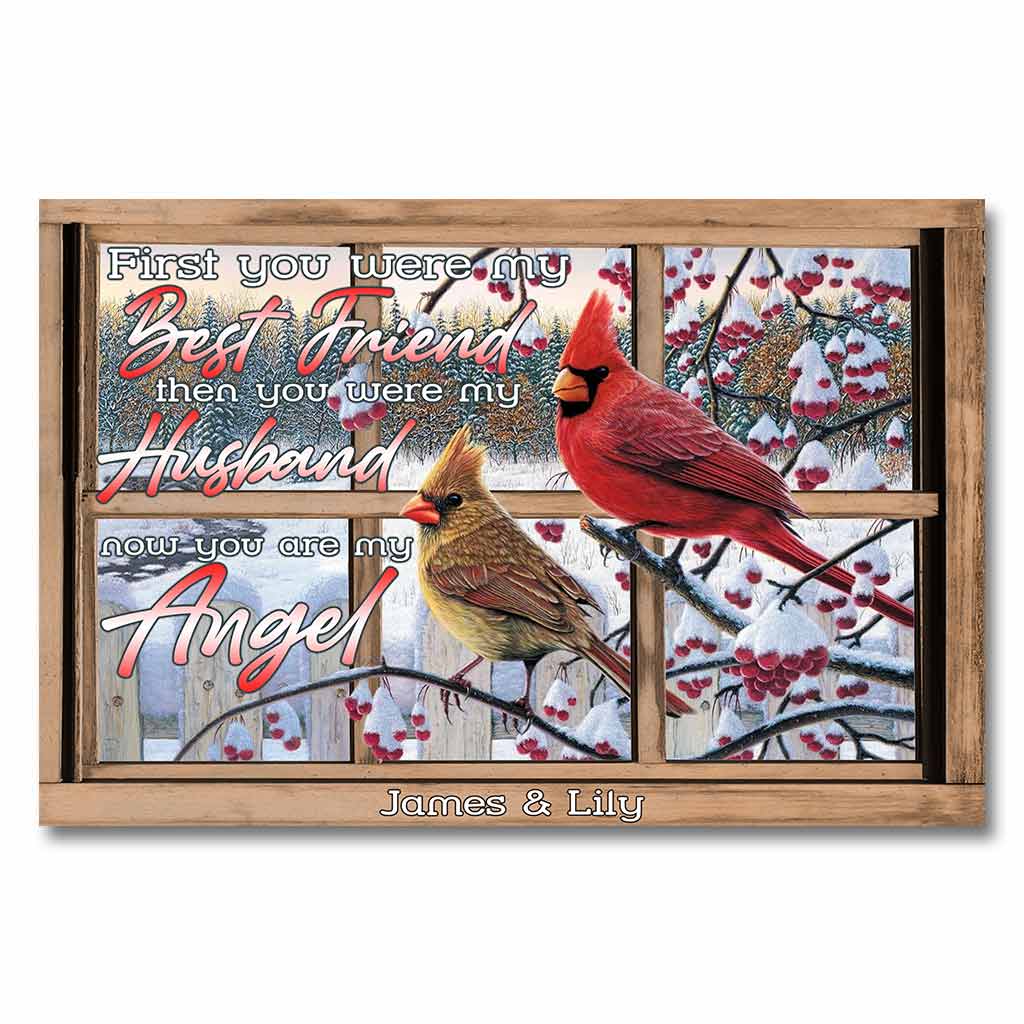 First You Were My Best Friend - Personalized Couple Poster